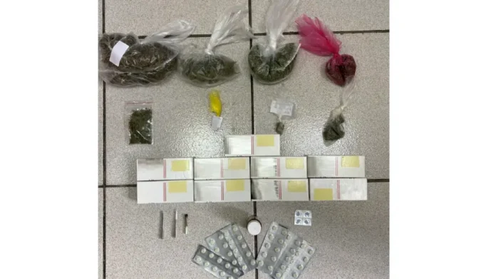 Πιερία: Μετέφερε με Ι.Χ. σχεδόν 570 νακρωτικά χάπια και κάνναβη