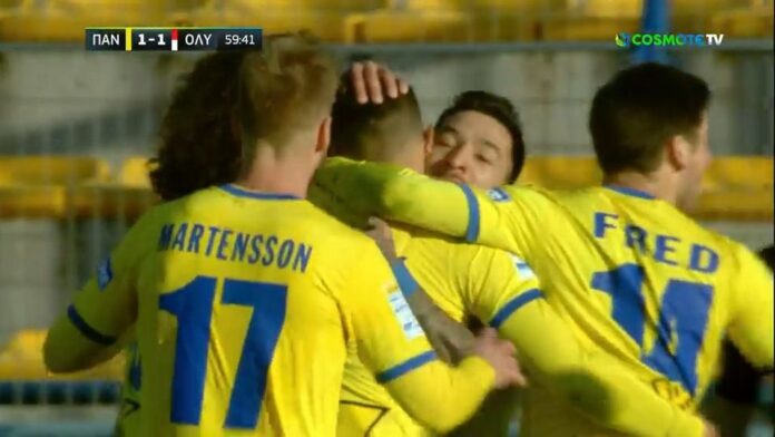 Έχασε από τον Παναιτωλικό ο Ολυμπιακός στο Κύπελλο – Στο Καραϊσκάκη θα κριθεί η πρόκριση