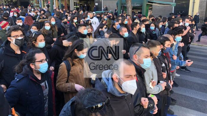 Πανεκπαιδευτικό συλλαλητήριο στα Προπύλαια