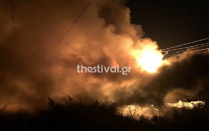 ΤΡΑΙΝΟΣΕ: Καθυστερήσεις στη γραμή Θεσσαλονίκη – Φλώρινα λόγω πυρκαγιάς