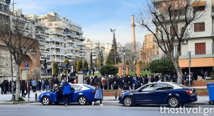 Μία συγκέντρωση σήμερα στη Θεσσαλονίκη
