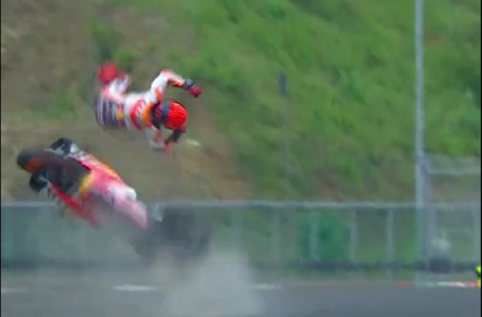 Τρομακτικό ατύχημα για τον Μαρκέθ στην MotoGP (VIDEO)