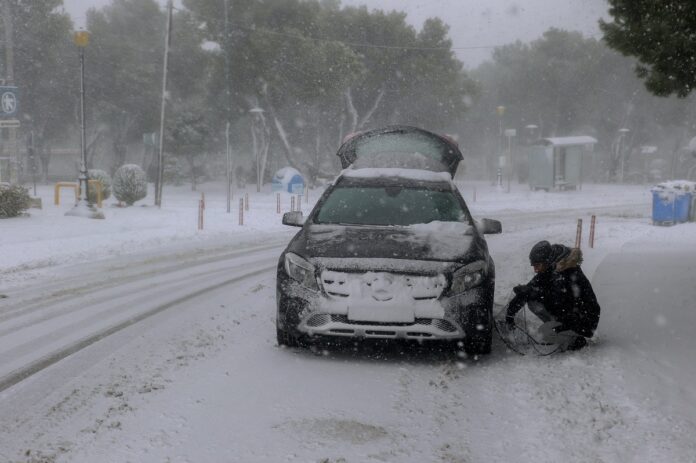 Κ. Μακεδονία: Πού χρειάζονται αντιολισθητικές αλυσίδες