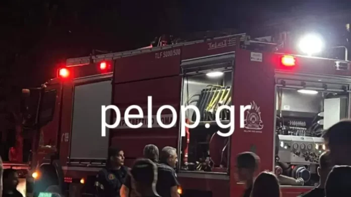 Πάτρα: Μεγάλη φωτιά σε καλαμιές δίπλα σε σπίτια – (VIDEO)