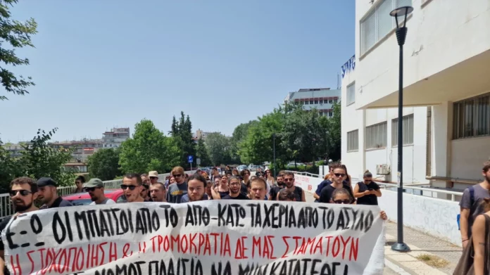 Θεσσαλονίκη: Νέα διαμαρτυρία φοιτητών κατά της αστυνομικής παρουσίας στο ΑΠΘ
