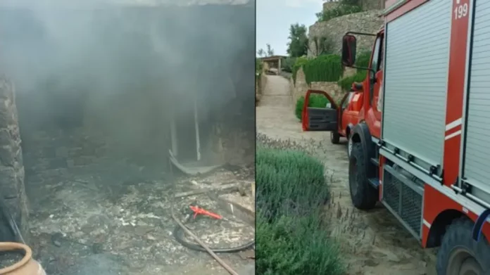 Μύκονος: Πολυτελής βίλα άρπαξε φωτιά στον Ορνό – (ΦΩΤΟ)