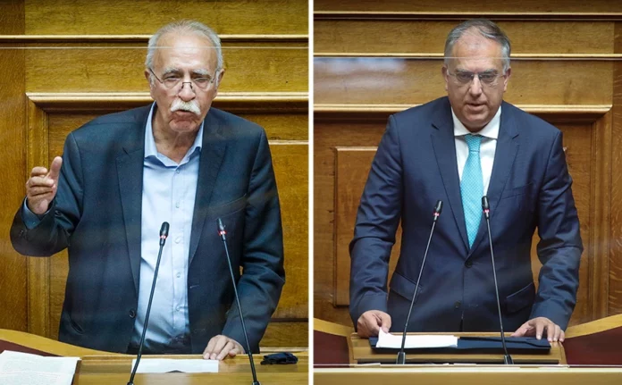 Βίτσας – Θεοδωρικάκος: Έντονη αντιπαράθεση στη Βουλή για το προσφυγικό – «Έπρεπε να έχετε ζητήσει συγνώμη»