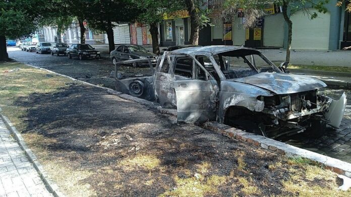 Ουκρανία: Ανατινάχθηκε το αυτοκίνητο του Ρώσου στρατιωτικού διοικητή στην υπό κατοχή ουκρανική πόλη Μπερντιάνσκ