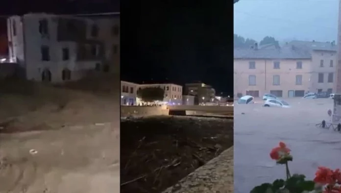 Ιταλία: Πλημμύρες στο κεντρικό τμήμα της χώρας από τις ισχυρές βροχές των τελευταίων ωρών – (VIDEO)