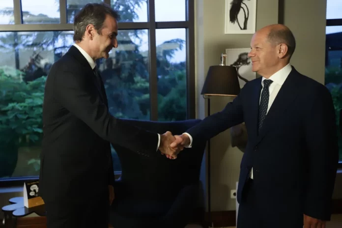 Το Νομικό Συμβούλιο έκανε αγωγή για 45 εκατ. στη Rheinmetall – Τι θα ζητήσει ο Σολτς από Μητσοτάκη