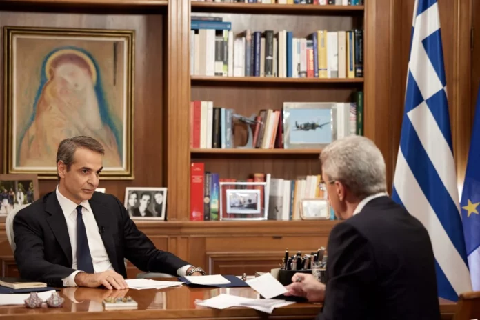 Τι (δεν) είπε ο Μητσοτάκης για τον Μαρινάκη στον ΑΝΤ1