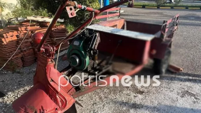 Πύργος: 63χρονος καταπλακώθηκε από φρέζα – Νοσηλεύεται σε κρίσιμη κατάσταση