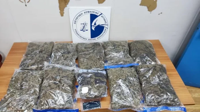 Χαϊδάρι: Συνελήφθη 36χρονος με 9 κιλά κάνναβη – Αντιστάθηκε κατά τον έλεγχο