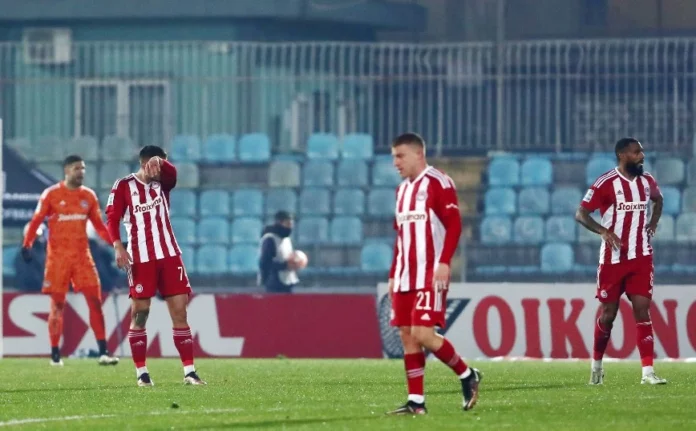 ΠΑΣ Γιάννινα – Ολυμπιακός 2-2: Γκέλαρε από 0-2 και χάνει κι άλλο έδαφος