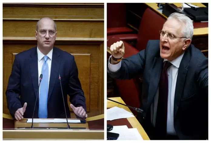 Κόντρα Οικονόμου – Ραγκούση στη Βουλή: «Διασύρετε τη χώρα στο εξωτερικό» – «Απαντήστε ποιοι παρακολουθήθηκαν»