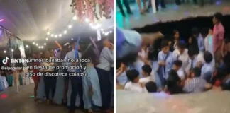 Μια τεράστια τρύπα ανοίγει ξαφνικά στην πίστα και «καταπίνει» 25 παιδιά που χορεύουν-(VIDEO)