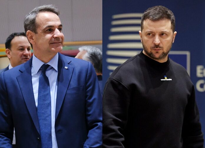 Βρυξέλλες: Ολοκληρώθηκε η συνάντηση Μητσοτάκη-Ζελένσκι