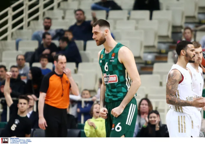 Παναθηναϊκός-Μπάγερν Μονάχου 86-76: Tον «ξύπνησε» o Παπαγιάννης