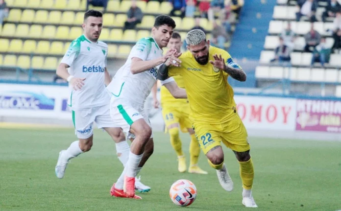 Παναιτωλικός – Λεβαδειακός 2-2: Στο 104′ με πέναλτι οι Αγρινιώτες πήραν βαθμό παραμονής