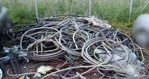 Τρεις φορές άλλαξαν χέρια δύο τόνοι κλεμμένα καλώδια χαλκού