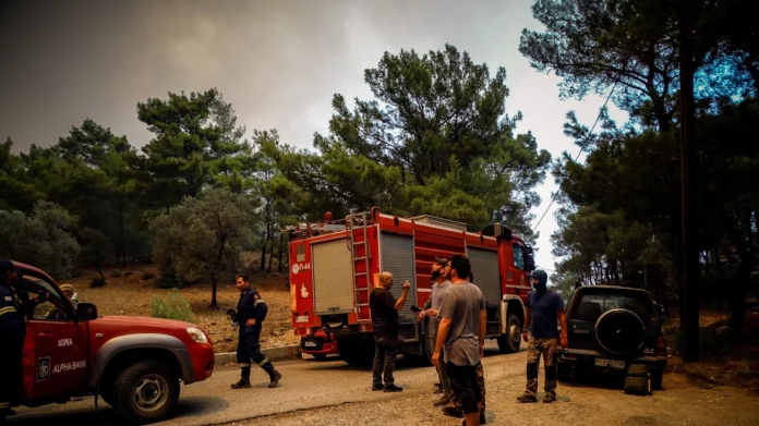 Πυρκαγιά σε αγροτοδασική έκταση στο Μετόχι Επιδαύρου