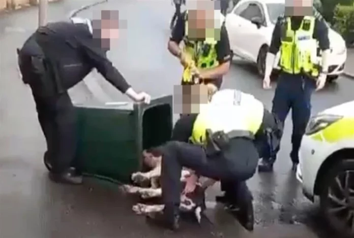 Σάλος με αστυνομικούς στη Βρετανία: Ακινητοποίησαν σκύλο με τέιζερ – Με βίντεο από το περιστατικό απαντούν οι αρχές