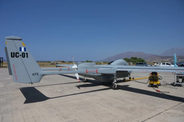 Η μυστηριώδης συντριβή του drone HERON στο Αιγαίο – ΦΩΤΟ