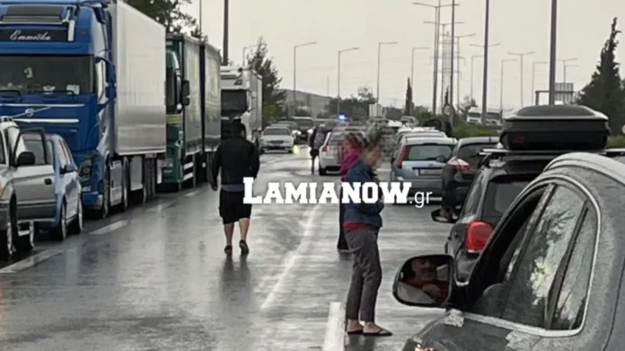 Κακοκαιρία Daniel: Έκλεισε η Εθνική Αθήνας-Θεσσαλονίκης στη Λάρισα και στα δύο ρεύματα – Δείτε βίντεο