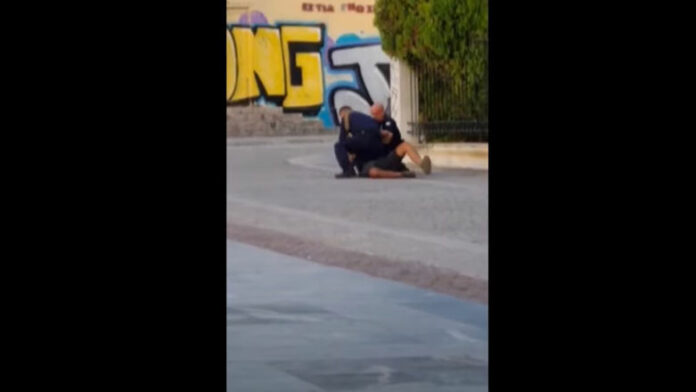 Χαλκίδα: Βίαιη σύλληψη διανομέα από λιμενικούς