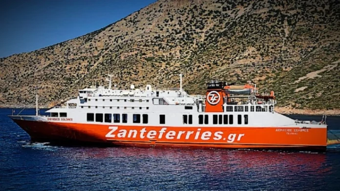 Στον Πειραιά επιστρέφει το πλοίο «Διονύσιος Σολωμός» – Έχασε την αριστερή άγκυρά του