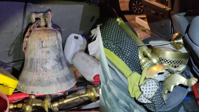 Πιερία: Έκλεψαν καμπάνες από ναούς κι εξωκκλήσι – Ανήλικος μεταξύ των δραστών