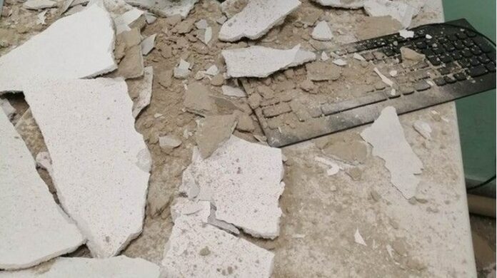 Βόλος: Έπεσαν σοβάδες σε σχολεία στην Ναύπακτο και τον Βόλο