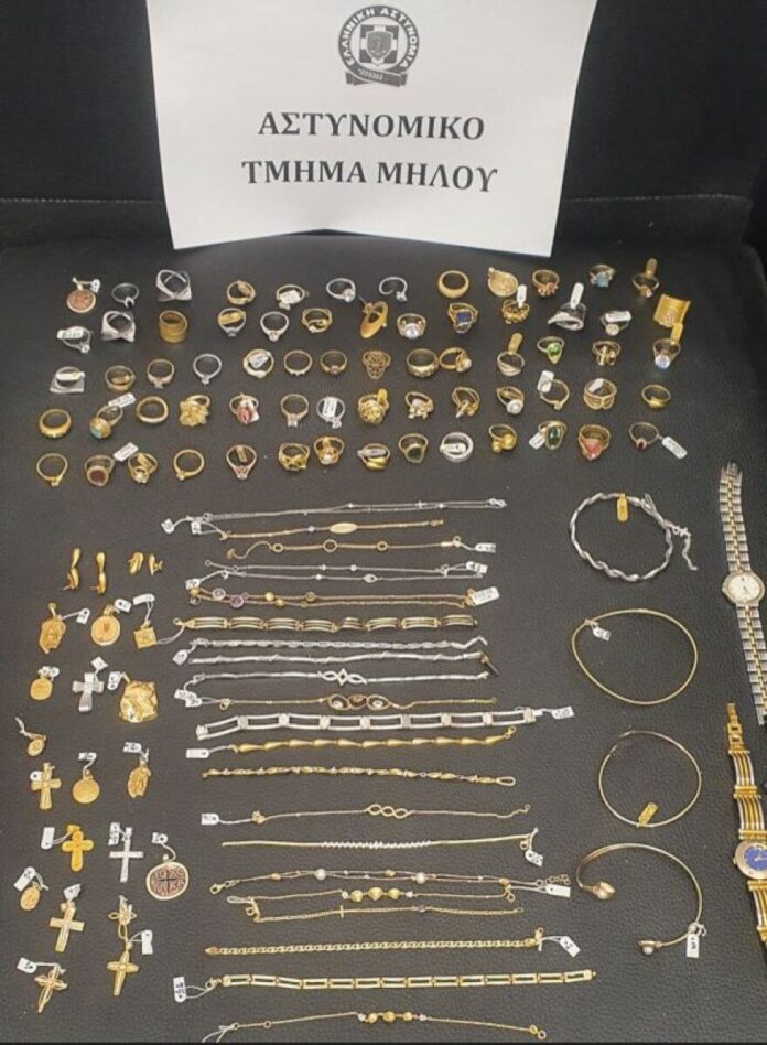 Εξαρθρώθηκε σπείρα αλλοδαπών με τέσσερις κλοπές στη Μήλο