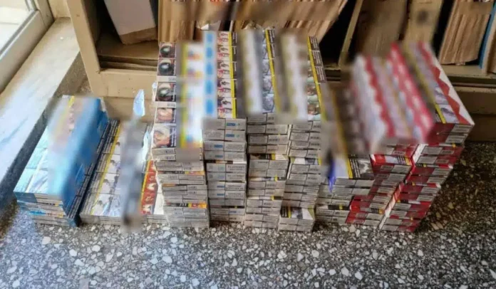 Συνελήφθη 39χρονος για διακίνηση λαθραίων τσιγάρων στο Χαϊδάρι (ΦΩΤΟ)