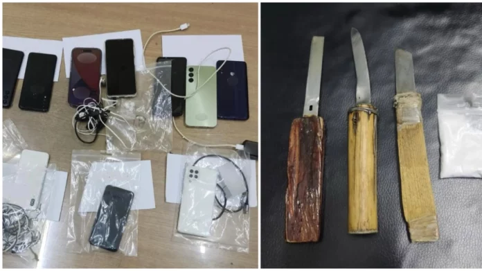 Φυλακές Κορυδαλλού: Έφοδος της Δίωξης Ναρκωτικών – Κατασχέθηκαν ναρκωτικά, αυτοσχέδια όπλα και κινητά