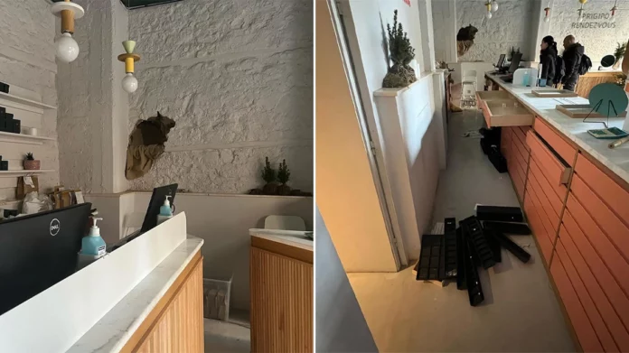 Άνοιξαν με ριφιφί το κοσμηματοπωλείο «Πριγκιπώ» στο κέντρο της Αθήνας – Δείτε φωτογραφίες και βίντεο