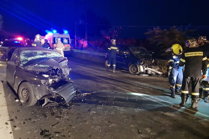 Τραγωδία στη Δράμα: Δύο νεκροί και ένας τραυματίας μετά από τροχαίο