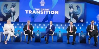 Αίσχος! Ομιλητής στο Φόρουμ των Δελφών πρώην υπουργός του ψευδοκράτους!