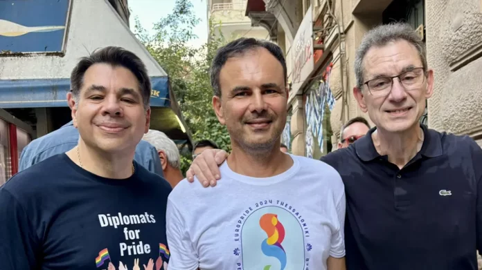Ο οικονομικός σύμβουλος του πρωθυπουργού Αλέξης Πατέλης, στη Θεσσαλονίκη στο Europride
