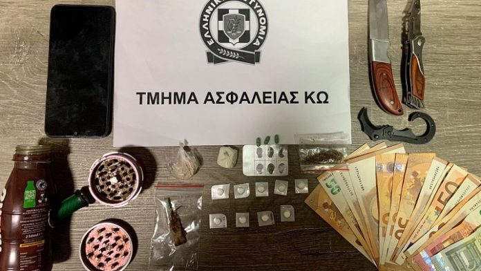 Κως: Τρεις συλλήψεις για διακίνηση ναρκωτικών