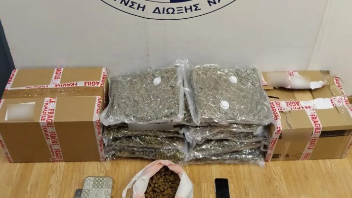 Αλλοδαπός παραλάμβανε ναρκωτικά μέσω ταχυδρομείου – Τον έπιασαν με δέμα 9,9 κιλών κάνναβης