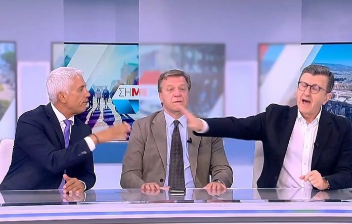 Καβγάς Πορτοσάλτε και Καλλιακμάνη on air με αφορμή το κύκλωμα εκβιαστών – «Είσαι ένας άθλιος λαϊκιστής»