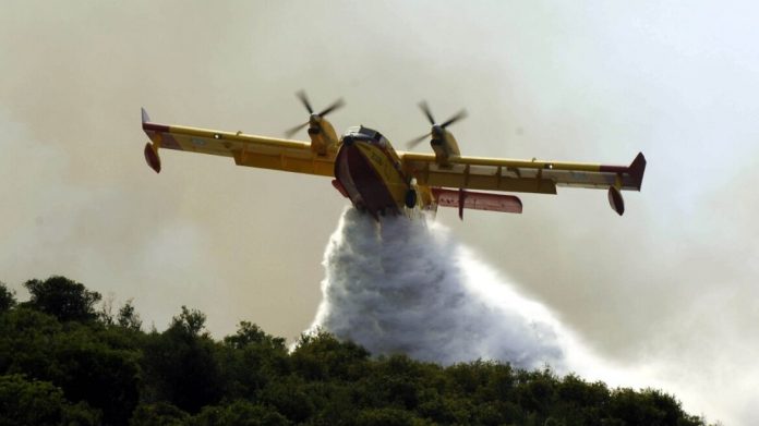 Καλύτερη η εικόνα της φωτιάς στο Παγγαίο, χωρίς ενεργό μέτωπο η πυρκαγιά στο Στεγνό Νέστου
