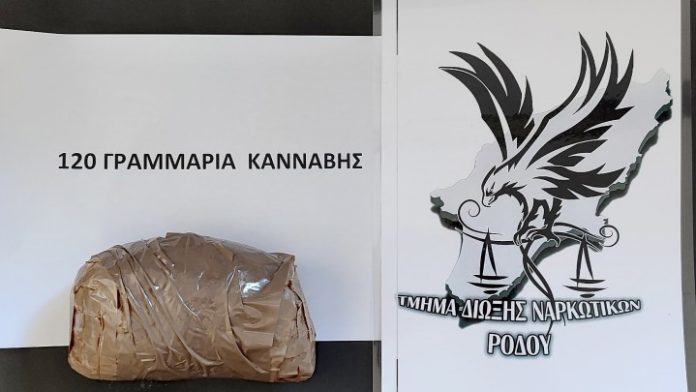 Χειροπέδες σε 45χρονο από τη Ρόδο για μεταφορά και κατοχή ναρκωτικών