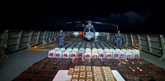 Μεξικό: 8,3 τόνοι ναρκωτικών κατασχέθηκαν στη δυτική ακτή – Ρεκόρ για θαλάσσια επιχείρηση