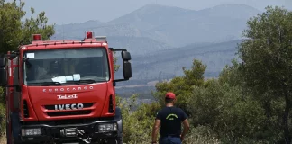Καλύτερη η εικόνα της φωτιάς στο Κιλκίς