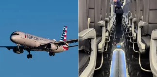 Εφιαλτική πτήση: Η καμπίνα επιβατών αεροσκάφους πλημμύρισε με νερό από την τουαλέτα