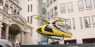 Μια εικόνα βγαλμένη από το μέλλον – Ένα ιπτάμενο ταξί στο Λονδίνο