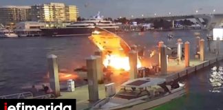 Βίντεο σοκ από την έκρηξη σκάφους στη Φλόριντα – 1 νεκρός και πέντε τραυματίες