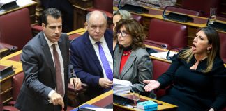 Πανδαιμόνιο στη Βουλή μετά την αποκάλυψη Πλεύρη για τον αστυνομικό